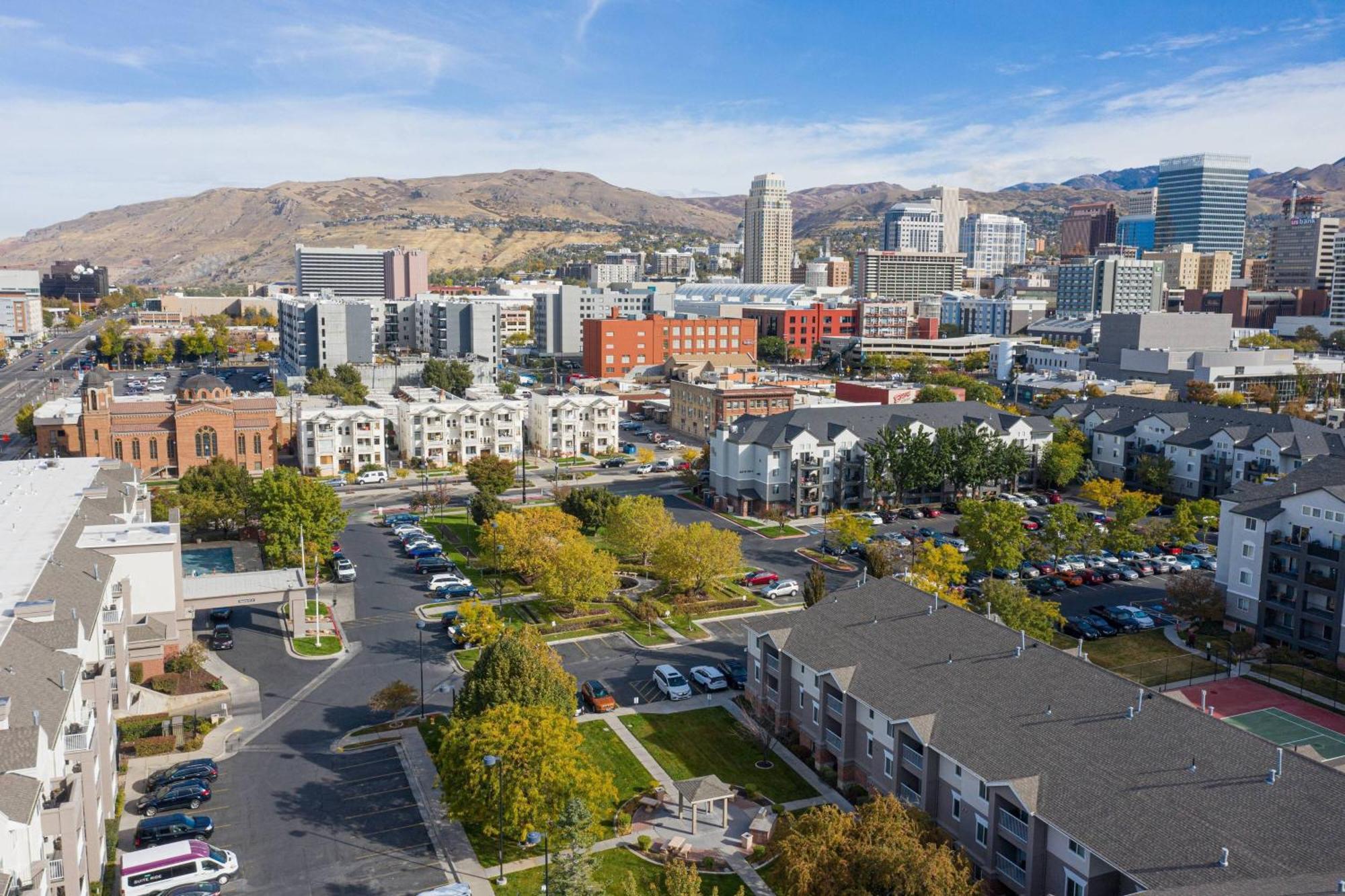 Residence Inn By Marriott Salt Lake City Downtown Exterior photo